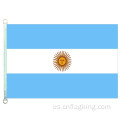 100% poliéster 90 * 150 CM Bandera Argentina Banderas de Argentina